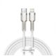 Baseus Cafule Series Metal Data USB-C / Lightning 20W PD cable 2 m - white