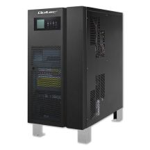 Qoltec Three-Phase Uninterruptible Power Supply (UPS) | 20 kVA | 16 kW | LCD | EPO | SNMP | USB | On-line | Low Frequency