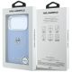 8. Karl Lagerfeld Point & Choupette Sketch MagSafe Case for iPhone 18 Pro / 17 Pro - Blue