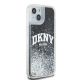 4. DKNY Liquid Glitter Big Logo iPhone 14/15/13 Case - Black