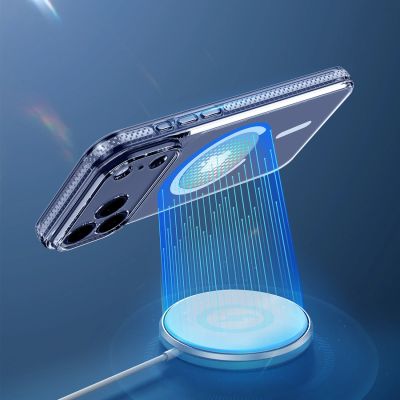 4. Dux Ducis Clin Mag Case for iPhone 18 Pro / 17 Pro Compatible with MagSafe - Transparent