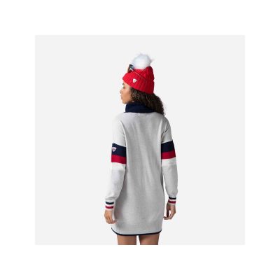 4. Rossignol W Mountain Knit Dress Sweater Gray