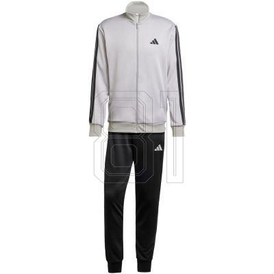 5. adidas Sportswear Basic 3-Stripes French Terry Tracksuit M JI8876