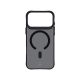 2. 3mk Smoke MagCase for iPhone 17 Pro Max - Black Semi-Transparent