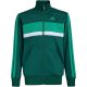 3. adidas Seasonal Essentials Tiberio 3-Stripes Kids Tracksuit Green KT1665