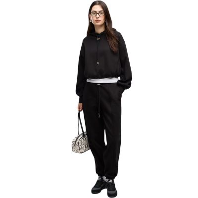 5. Women's Puma Her Comfort Pants Fl, black, 694032 01