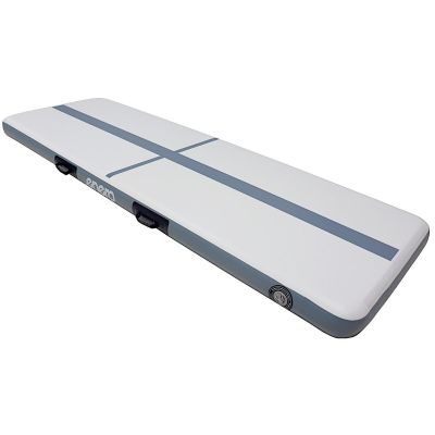 16. AIR TRUCK GYMNASTIC MATTRESS MAT ACROBATIC PATH 300X100X15CM ELECTRIC PUMP GRAY