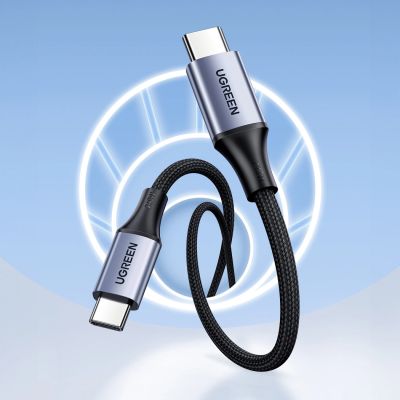 9. Ugreen US535 USB-C / USB-C PD cable 240W 5A 1m - gray