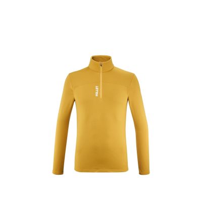 5. MILLET M Seneca Fleece Po Yellow Sweatshirt