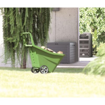 20. GARDEN BOX 190L BROWN WOODEBOX