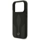 6. Mercedes Leather The Move MagSafe Case for iPhone 17 Pro - Black