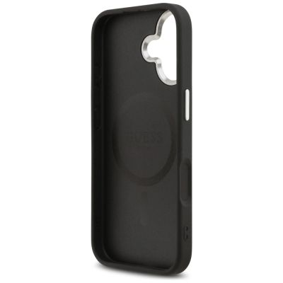 7. Guess Classic Logo MagSafe Case for iPhone 17 - Black