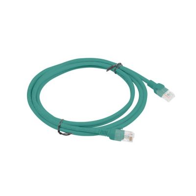 4. PATCHCORD CAT.6 UTP 3M GREEN FLUKE PASSED LANBERG 10-PACK
