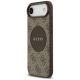 2. Guess 4G Circle Classic Logo MagSafe case for iPhone Air - brown