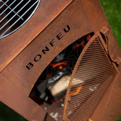 9. BonFeu BonCarré garden fireplace rusty 3503R