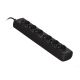 3. Activejet 6GNU extension cord - 3M - C (3m; black)