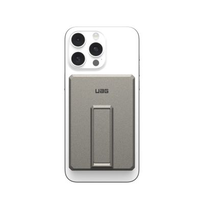 14. UAG Ultra Slim 5K Powerbank - 5000 mAh powerbank with stand, 10W wireless charging, MagSafe compatible, cable included (titanium)