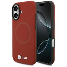 BMW M FW Metal Logo MagSafe Case for iPhone 17 - Red