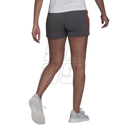 7. Adidas Essentials Slim 3 Stripes Shorts W HD1810