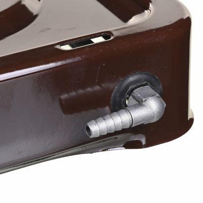 12. Ravanson K-04BR 4-burner adjustable gas stove (brown)