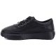 3. Comfortable black women's leather shoes Vinceza 79367