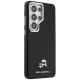 4. Karl Lagerfeld Saffiano KC Metal Logo MagSafe Case for Samsung Galaxy S26 Ultra, Black