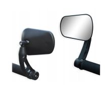 AJS COMFORT PLUS black handlebar-end mirror