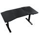 4. Nitro Concepts D16E Carbon Black 1600x800 Gaming Desk - Electrically Adjustable Height