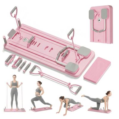 Extralink | Pilates Board | pink, reformer for abdominal exercises and push-ups