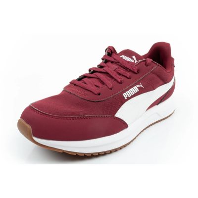 3. Puma sports shoes sneakers men's R78 Lightwind comfortable fashionable burgundy