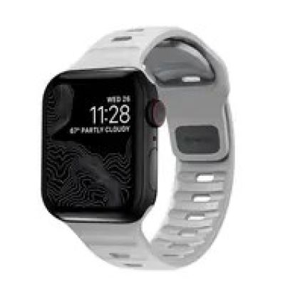 9. Nomad Sport Band Gray Rubber