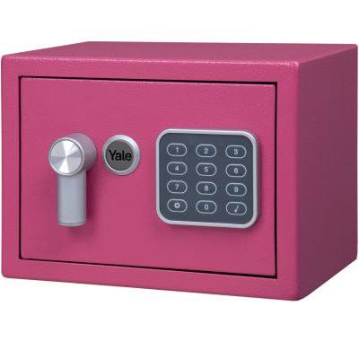 4. Yale Mini Electronic Safe Pink YSV mini pink basic safe