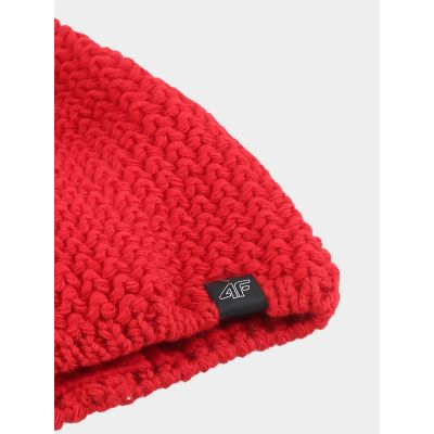 2. Men's winter hat with pompom 4F 4FWAW24ACAPM461-62S