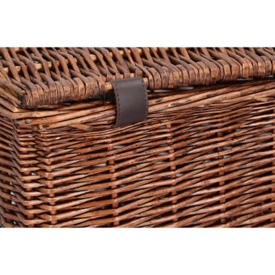 50. WICKER BICYCLE BASKET FOR THE FRONT 45x30x25cm BICYCLE GEAR