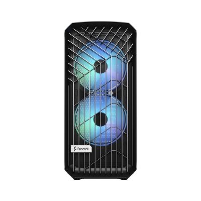 2. Fractal Torrent Black RGB TG Light Tint 5x Fan ATX case