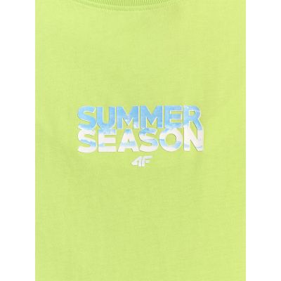 5. Men's sleeveless shirt 4F 4FWSS26TSLEM249-42S