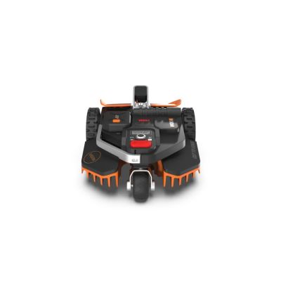 8. WORX Landroid Vision L1300 Robot Lawn Mower Battery Black, Orange, Red, Silver
