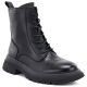 5. Women's leather ankle boots, insulated, black, Big Star UU274375