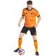 8. Men's adidas AS Roma 25/26 orange jersey JP4801