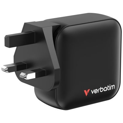 8. Verbatim Mini GaN Charger 100W 3xUSB-C PD, 1xUSB-A QC 3.0