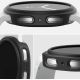 2. Ringke Slim 2-pack Case for Samsung Galaxy Watch 8 40mm - Transparent-Matte Black