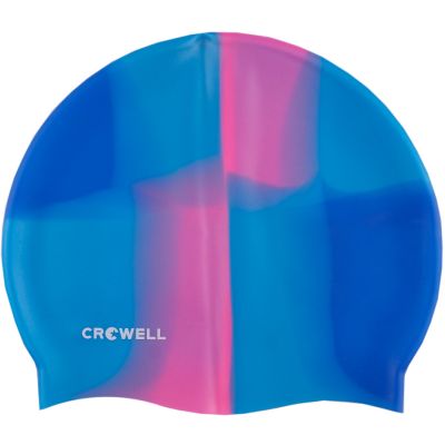 3. Crowell Multi-Flame-09 Silicone Swimming Cap