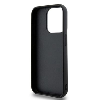 7. DKNY 3D Rubber Repeat Pattern case for iPhone 15 Pro - black