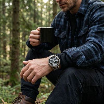 18. Smartwatch Gravity Graphite Strap + Bracelet GT42-4