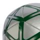 3. Adidas Starlancer Mini Silver-Green Soccer Ball JW1363
