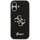 3. Guess Silicone Big 4G Script Case for iPhone 17 - Black