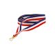 6. Ribbon 22 mm - blue, white, and red
