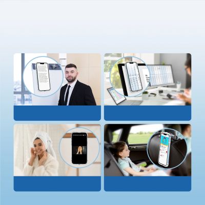 8. Joyroom Defender Series case for iPhone 13 Pro rugged housing with hooks kickstand transparent (JR-BP955)