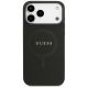 3. Guess Saffiano Classic Logo MagSafe Case for iPhone 17 Pro Max - Black