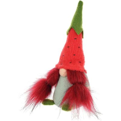 3. gnome STRAWBERRY 20CM SPRING DECORATION GIRL